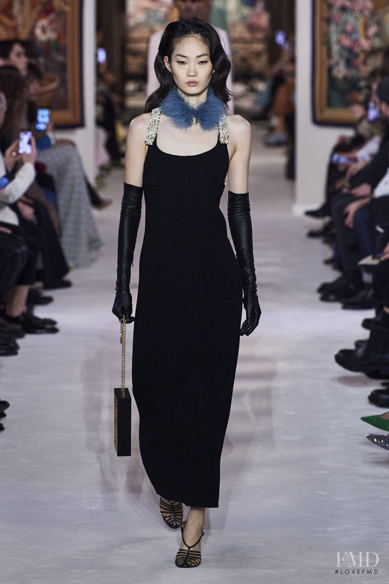 Hyun Ji Shin featured in  the Lanvin fashion show for Autumn/Winter 2020