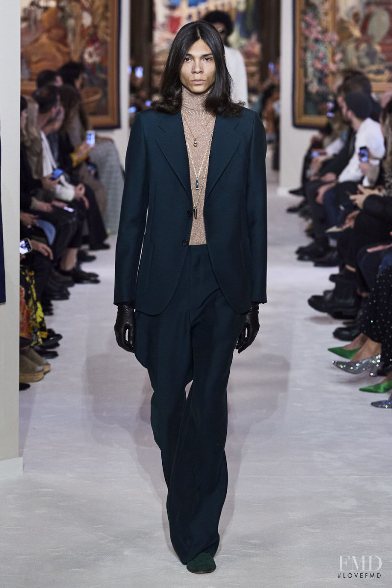 Djane Goumba Bathily featured in  the Lanvin fashion show for Autumn/Winter 2020