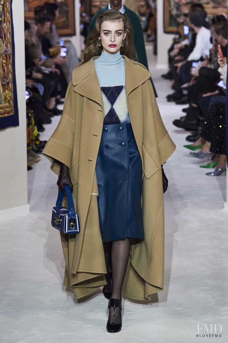 Berit Heitmann featured in  the Lanvin fashion show for Autumn/Winter 2020