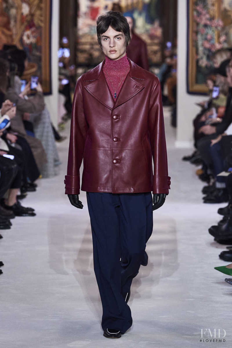 Lucas El Bali featured in  the Lanvin fashion show for Autumn/Winter 2020