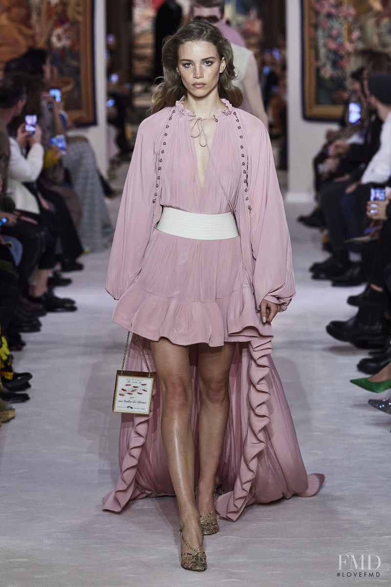 Rebecca Leigh Longendyke featured in  the Lanvin fashion show for Autumn/Winter 2020