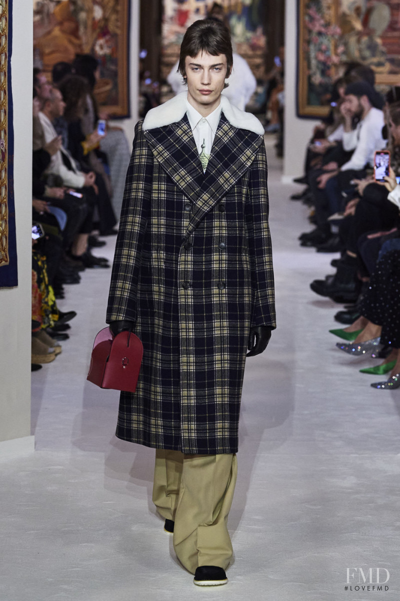 Freek Iven featured in  the Lanvin fashion show for Autumn/Winter 2020
