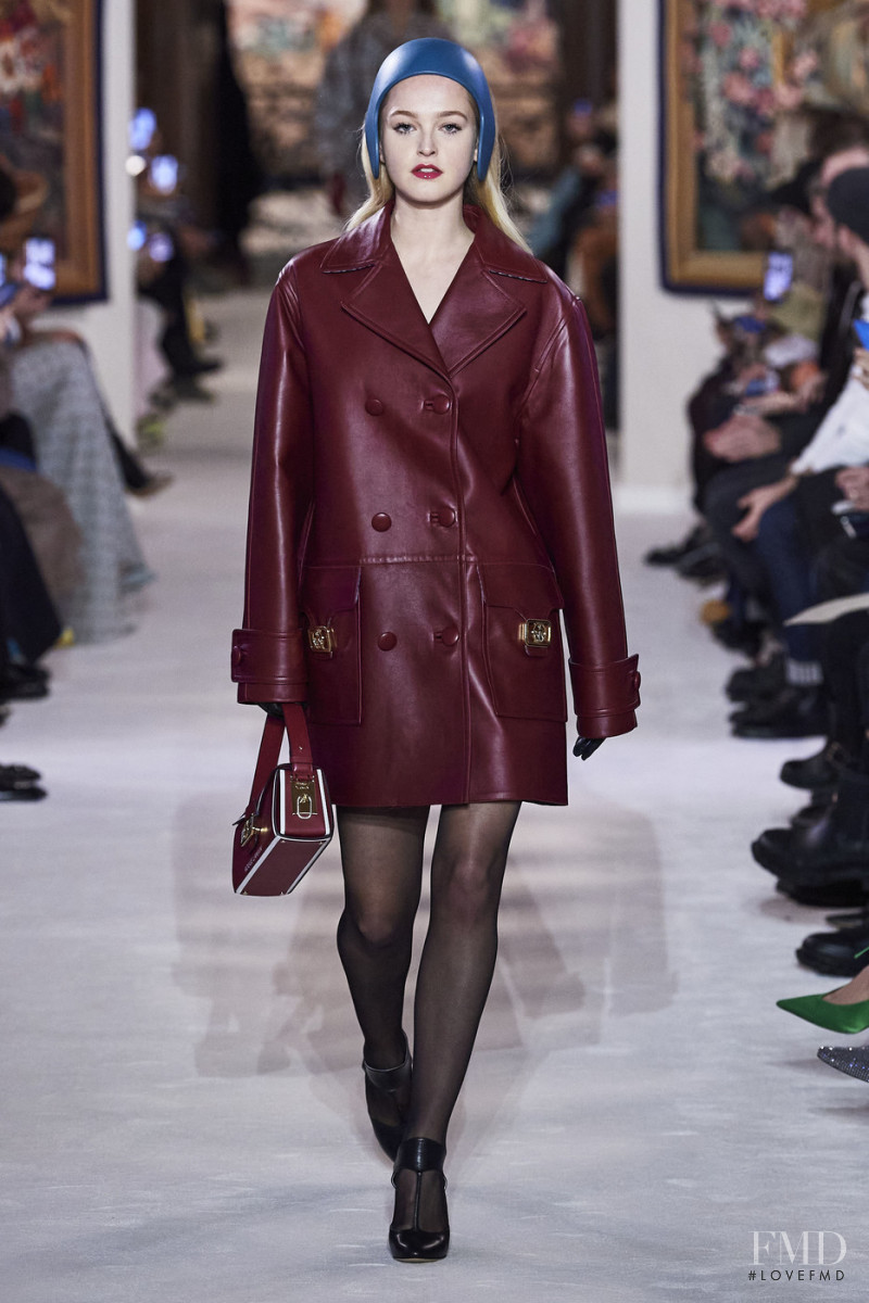 Jean Campbell featured in  the Lanvin fashion show for Autumn/Winter 2020