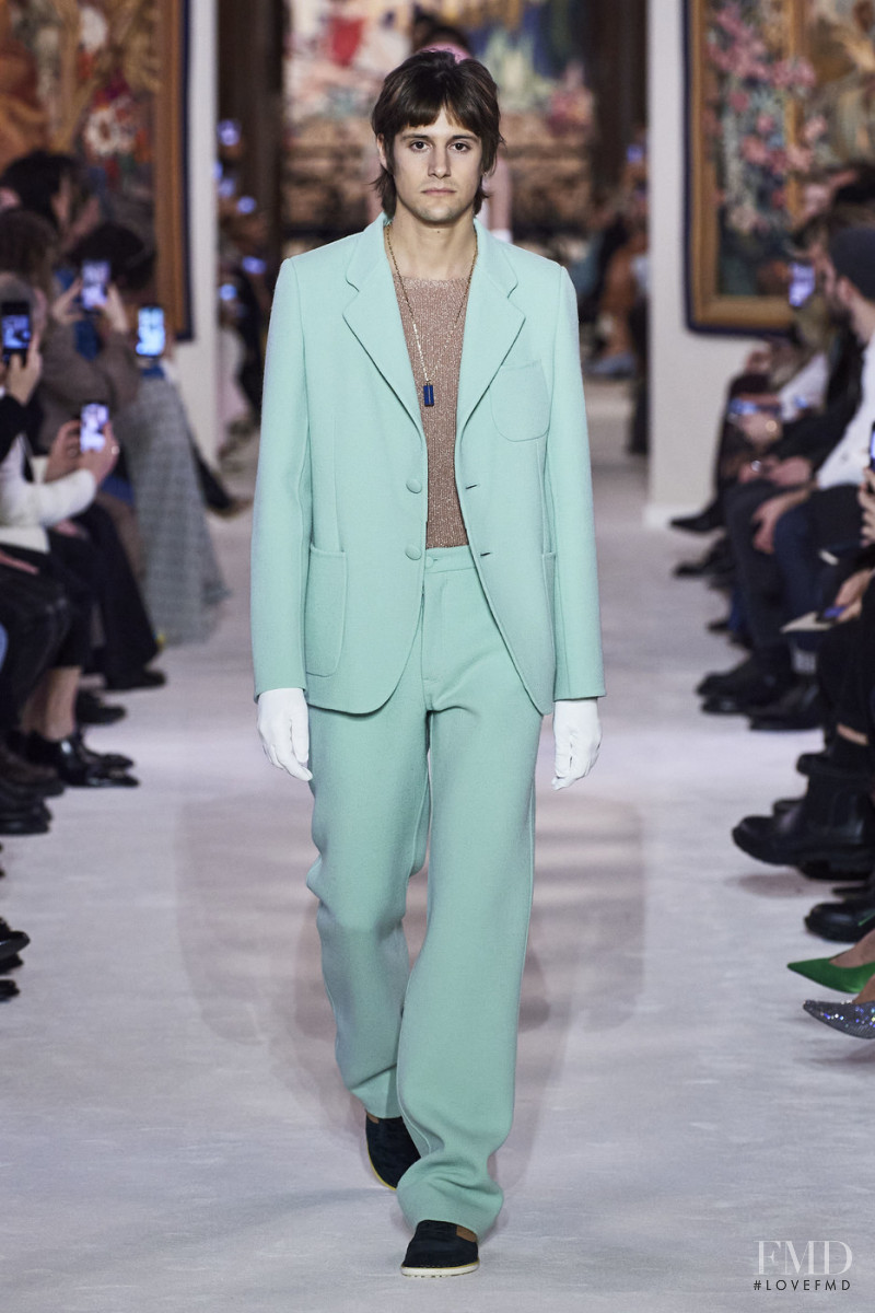 Julian de Gainza featured in  the Lanvin fashion show for Autumn/Winter 2020