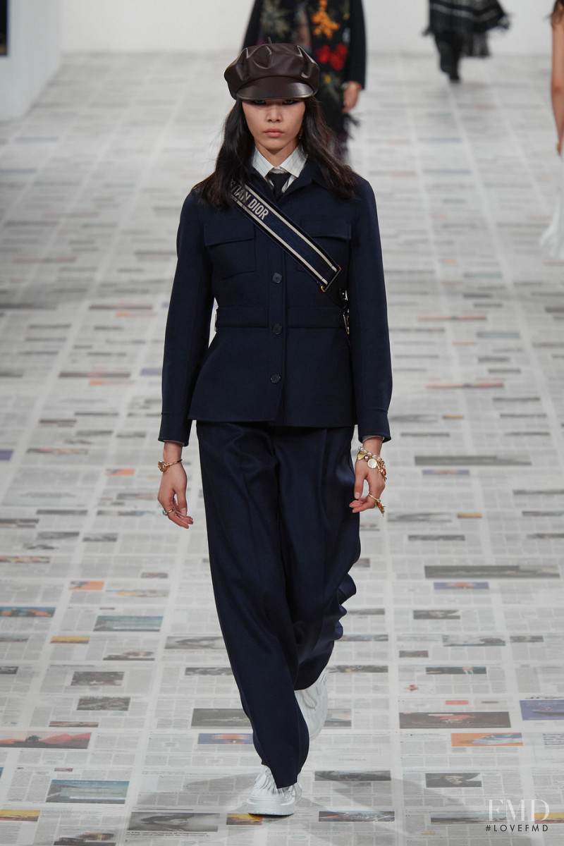 Bingbing Liu featured in  the Christian Dior fashion show for Autumn/Winter 2020