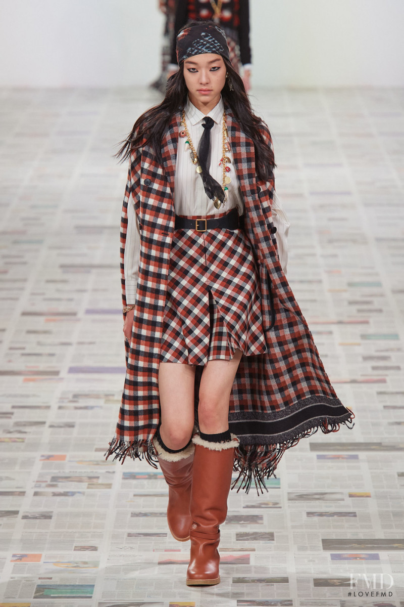 Seol Hee Kim featured in  the Christian Dior fashion show for Autumn/Winter 2020