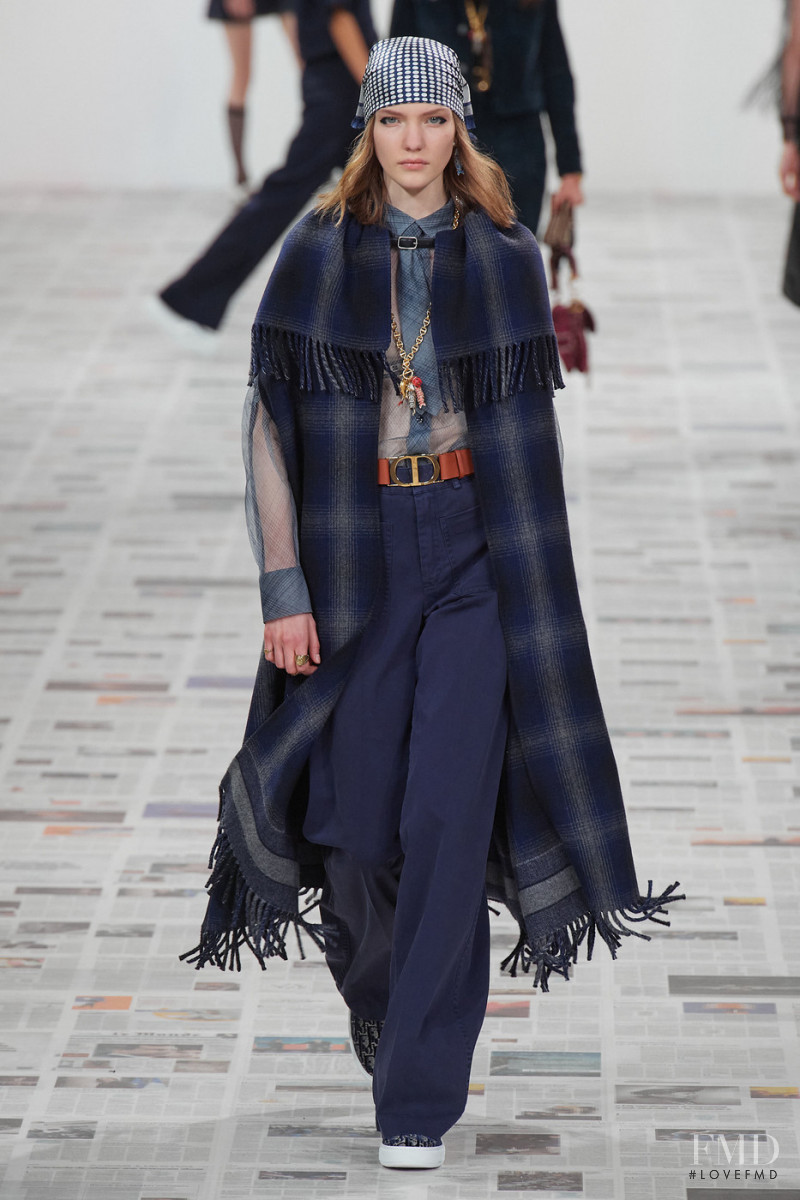Penelope Ternes featured in  the Christian Dior fashion show for Autumn/Winter 2020