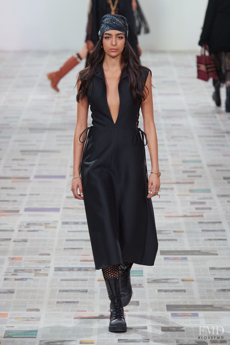 Nora Attal featured in  the Christian Dior fashion show for Autumn/Winter 2020