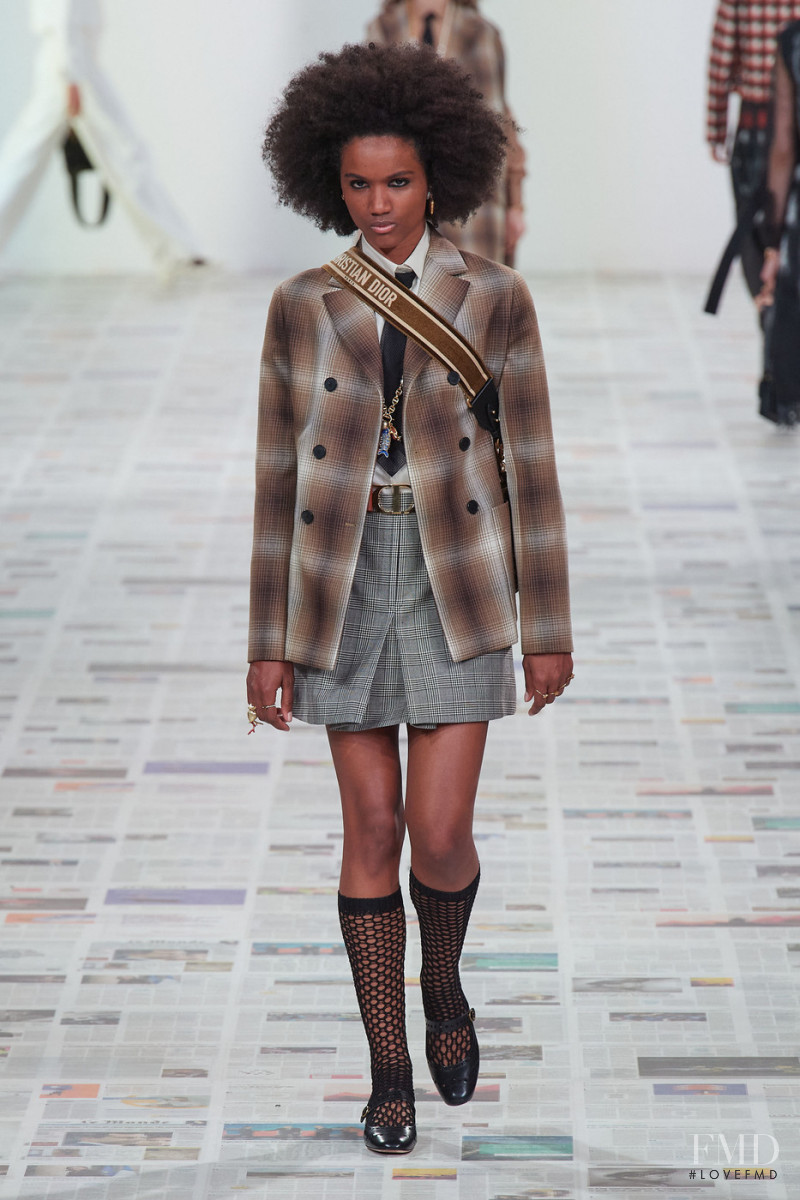 Ambar Cristal Zarzuela featured in  the Christian Dior fashion show for Autumn/Winter 2020