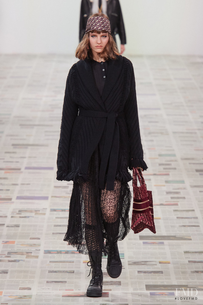 Sade Van Der Hoeven featured in  the Christian Dior fashion show for Autumn/Winter 2020