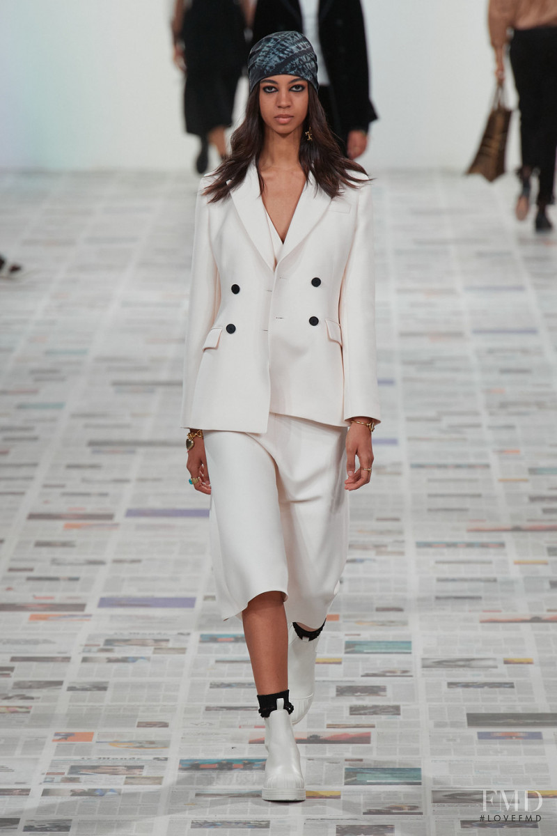Rocio Marconi featured in  the Christian Dior fashion show for Autumn/Winter 2020