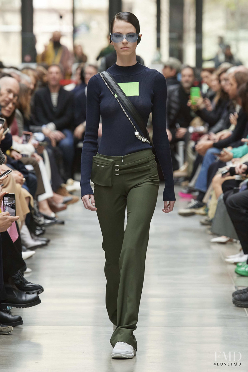 Sydney Sylvester featured in  the Coperni fashion show for Autumn/Winter 2020