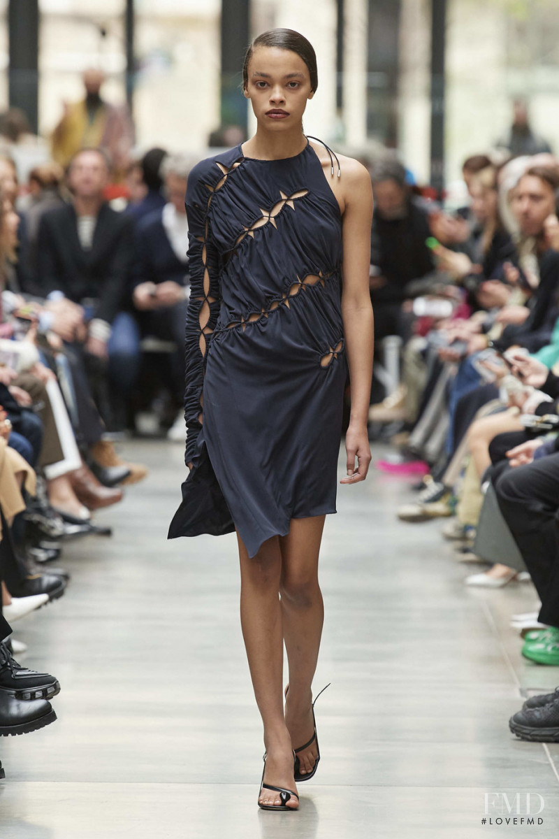 Alexis Sundman featured in  the Coperni fashion show for Autumn/Winter 2020