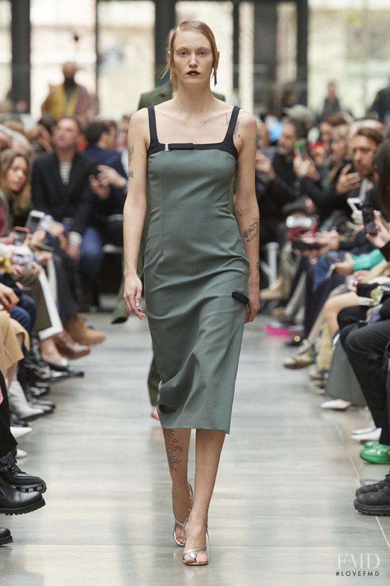 Sasha Melnychuk featured in  the Coperni fashion show for Autumn/Winter 2020