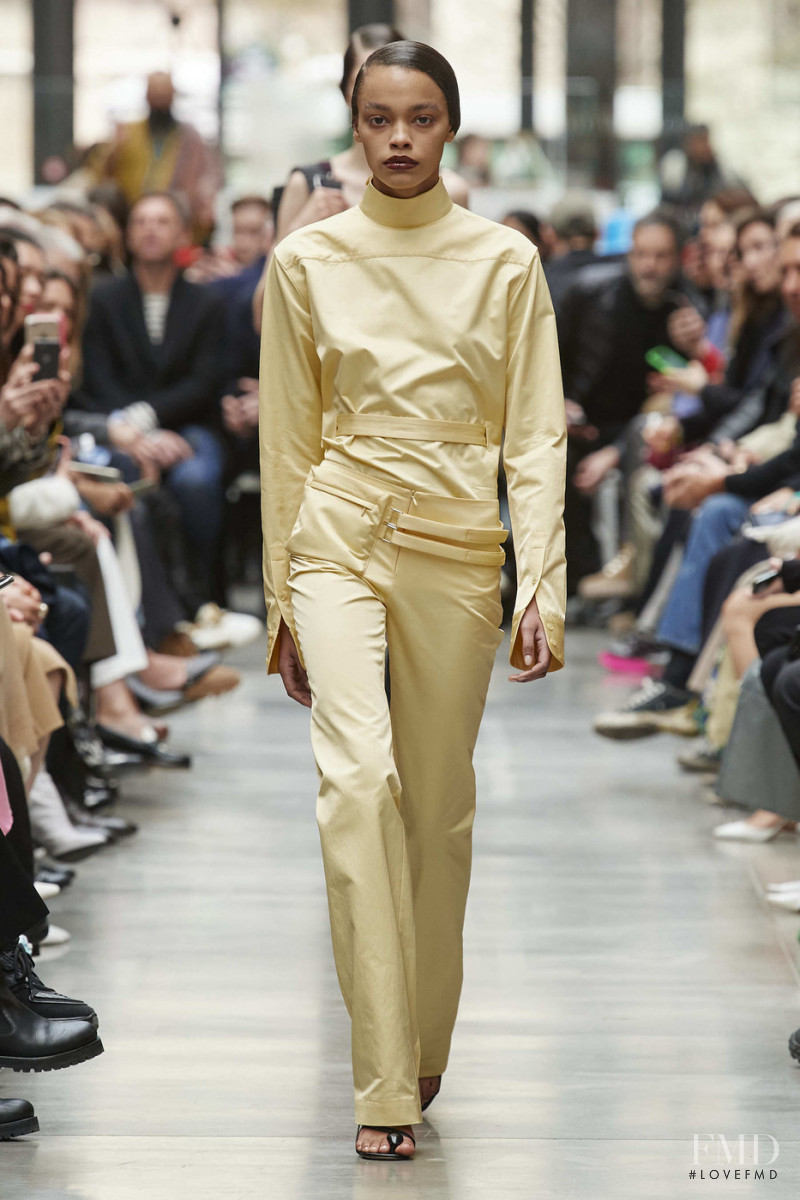 Alexis Sundman featured in  the Coperni fashion show for Autumn/Winter 2020