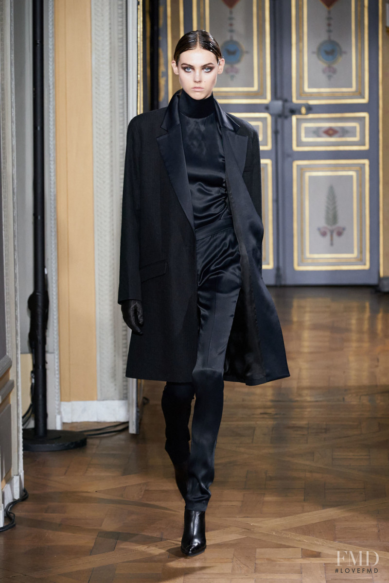 Grace Cameron featured in  the Olivier Theyskens fashion show for Autumn/Winter 2020