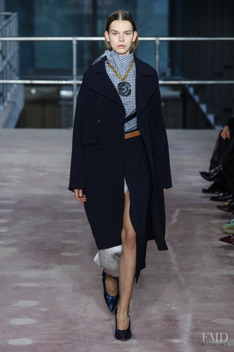 Giedre Sekstelyte featured in  the Toga fashion show for Autumn/Winter 2018