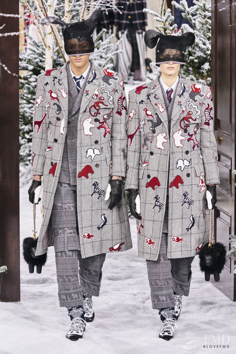 Thom Browne fashion show for Autumn/Winter 2020