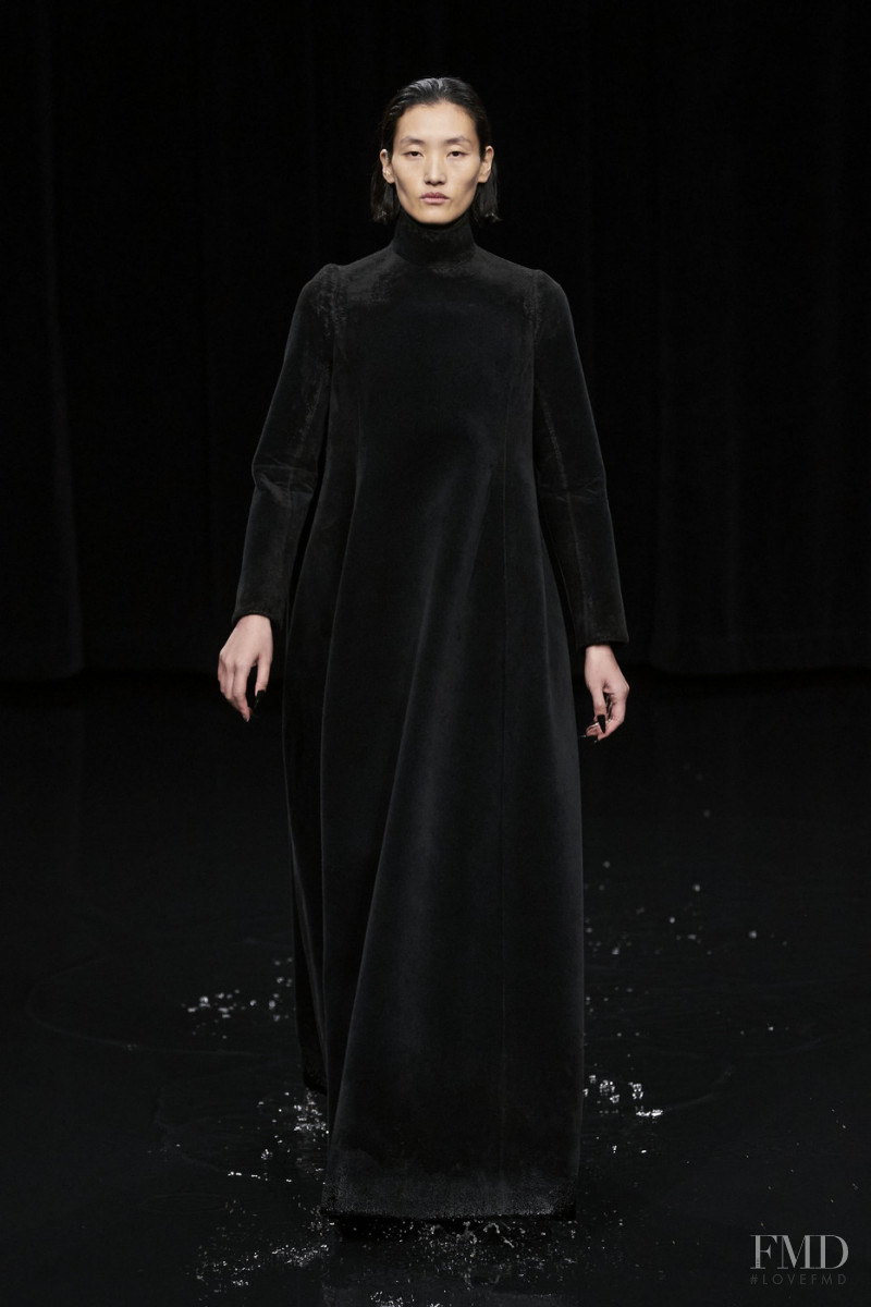 Lina Zhang featured in  the Balenciaga fashion show for Autumn/Winter 2020