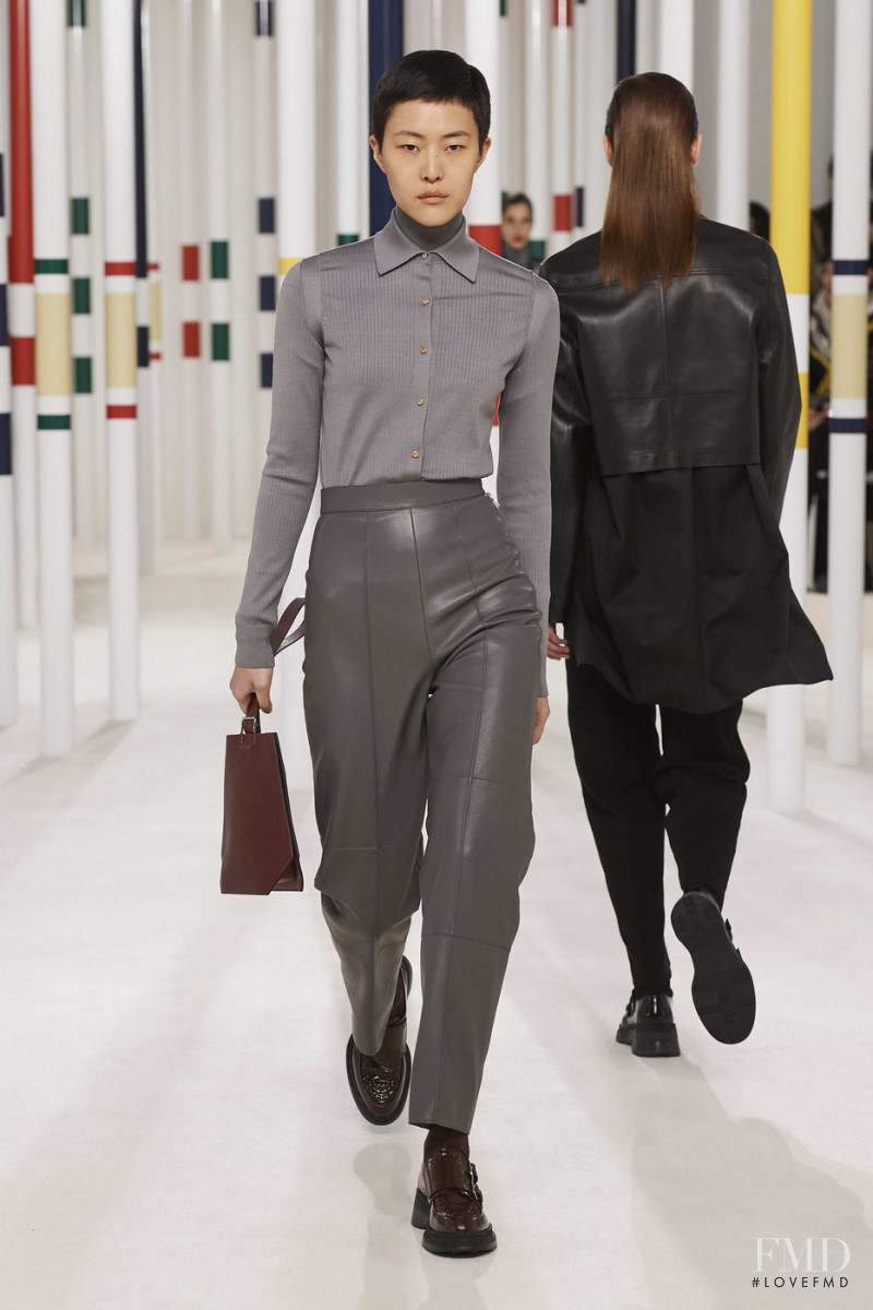 So Hyun Jung featured in  the Hermès fashion show for Autumn/Winter 2020