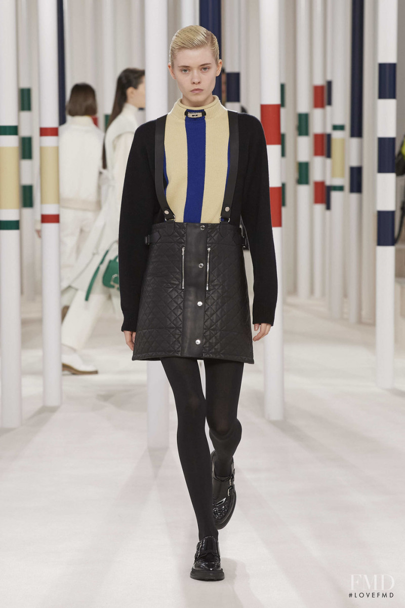 Photo feat. Maike Inga - Hermes - Autumn/Winter 2020 Ready-to-Wear ...