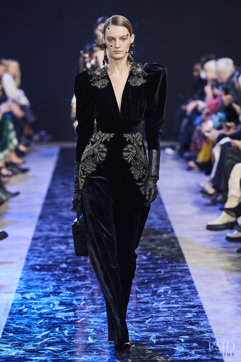 Milena Feuerer featured in  the Elie Saab fashion show for Autumn/Winter 2020