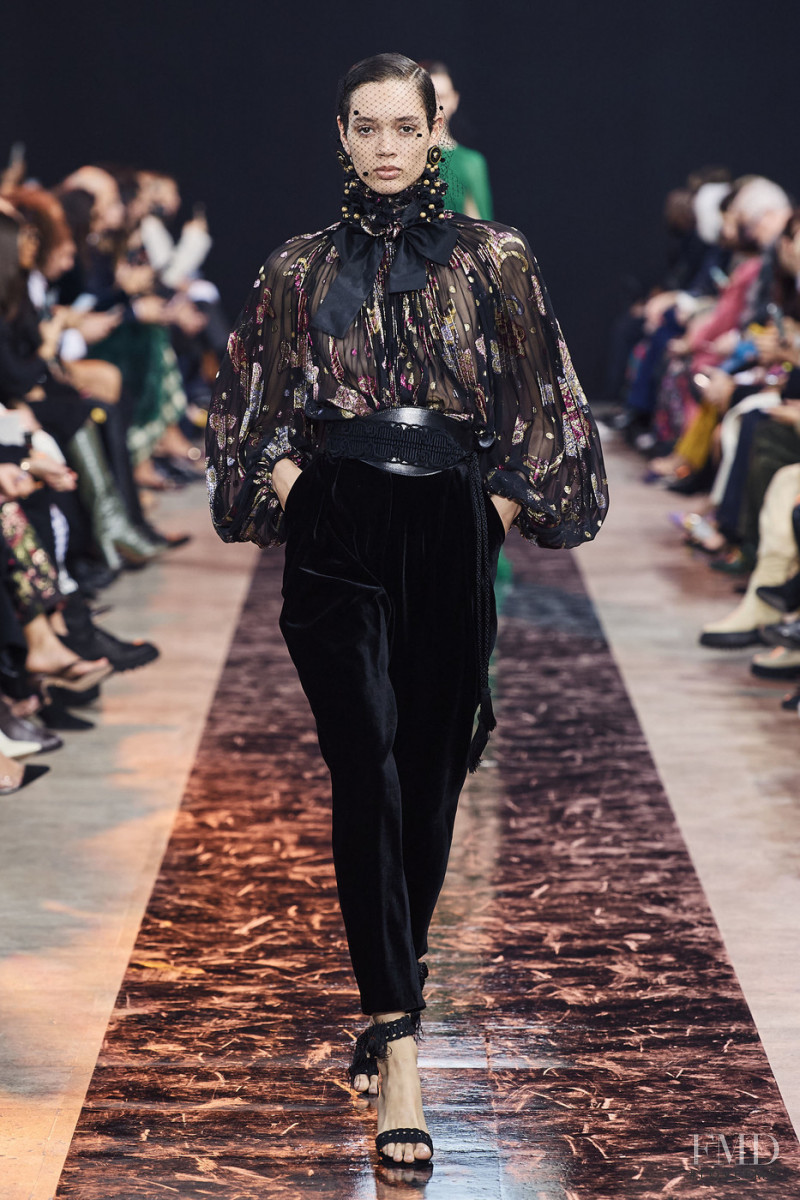 Brynn Bonner featured in  the Elie Saab fashion show for Autumn/Winter 2020