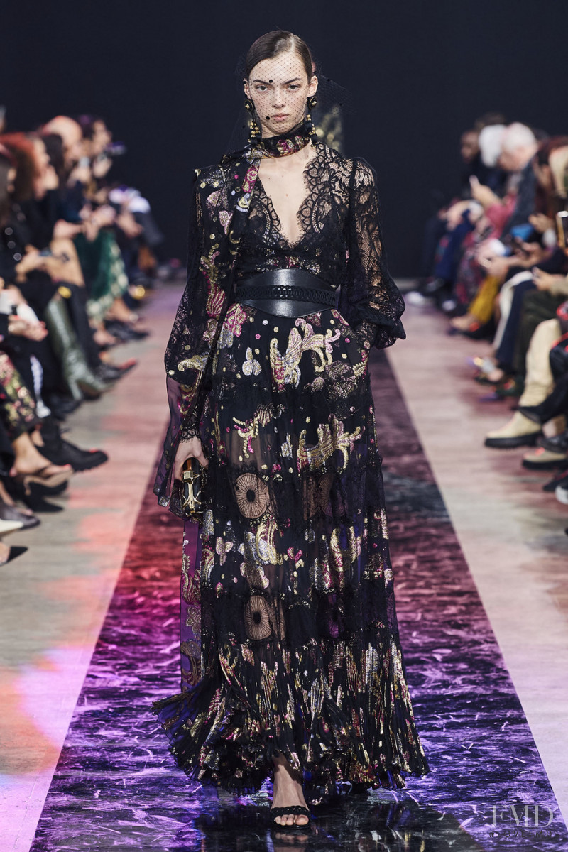 Nariah Nicolle featured in  the Elie Saab fashion show for Autumn/Winter 2020
