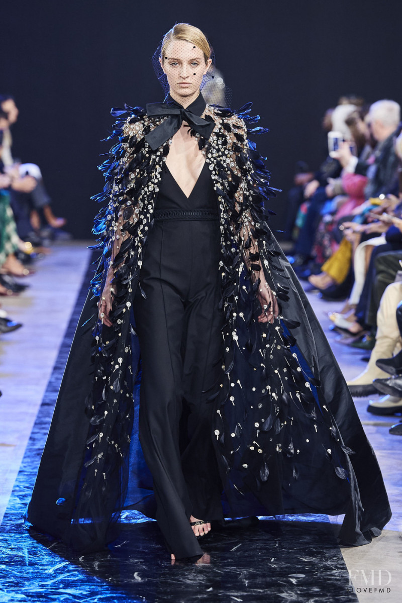 Isabelle Schilling featured in  the Elie Saab fashion show for Autumn/Winter 2020