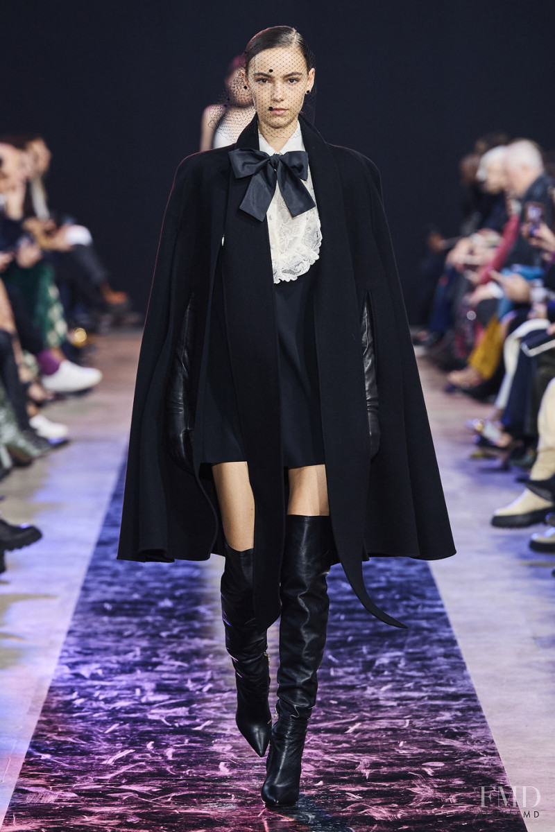 Josephine Adam featured in  the Elie Saab fashion show for Autumn/Winter 2020