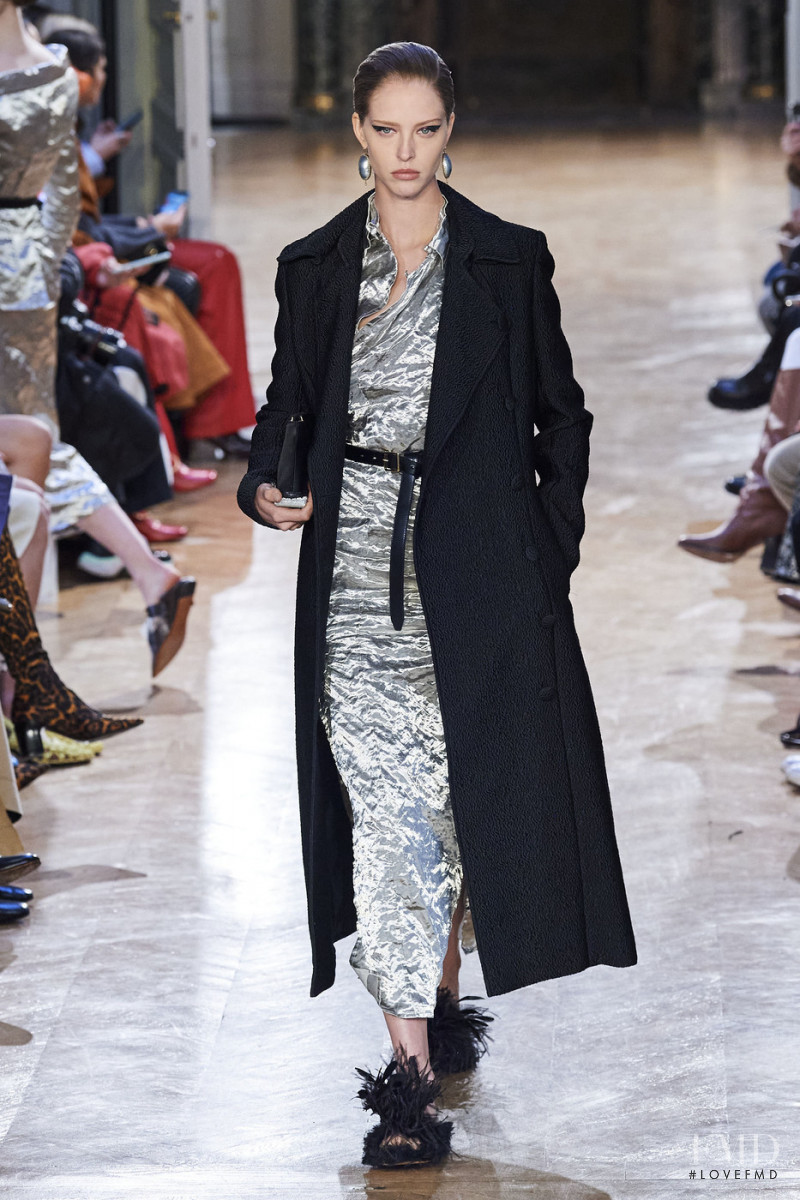 Abby Champion featured in  the Altuzarra fashion show for Autumn/Winter 2020