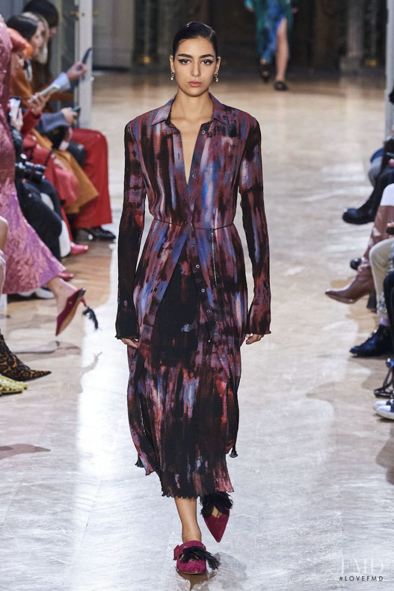 Nora Attal featured in  the Altuzarra fashion show for Autumn/Winter 2020