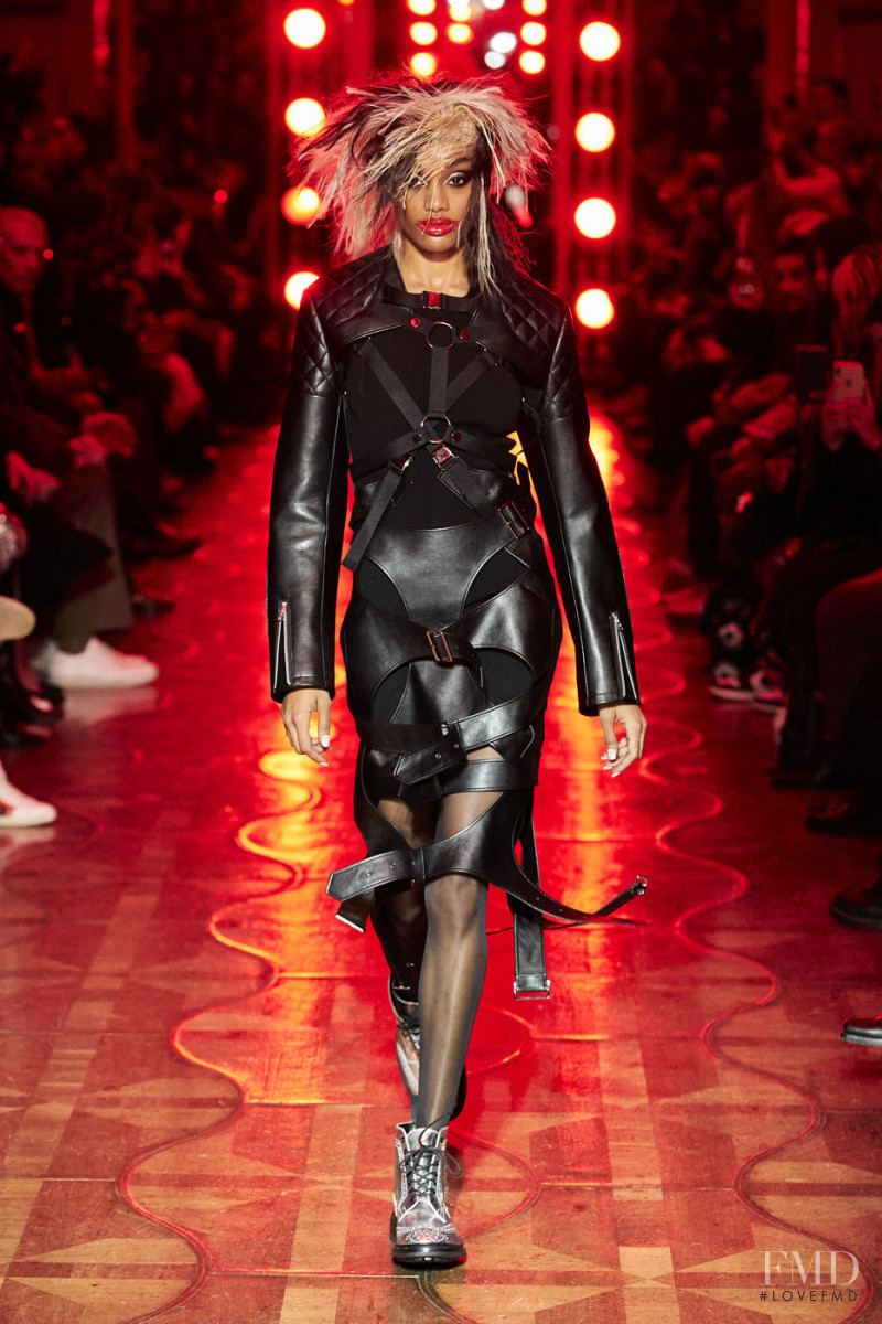 Brit Knight featured in  the Junya Watanabe fashion show for Autumn/Winter 2020
