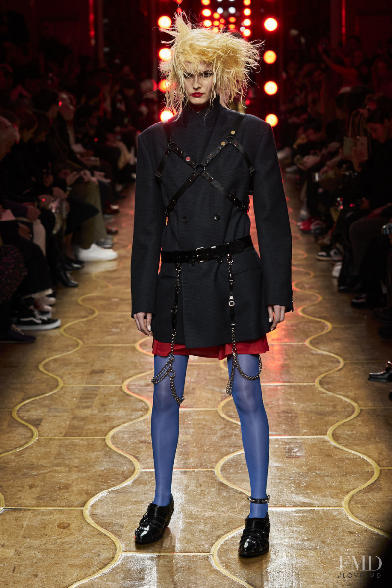 Katlin Aas featured in  the Junya Watanabe fashion show for Autumn/Winter 2020