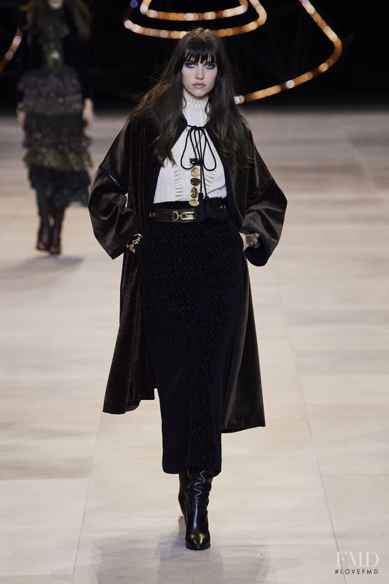 Grace Hartzel featured in  the Celine fashion show for Autumn/Winter 2020
