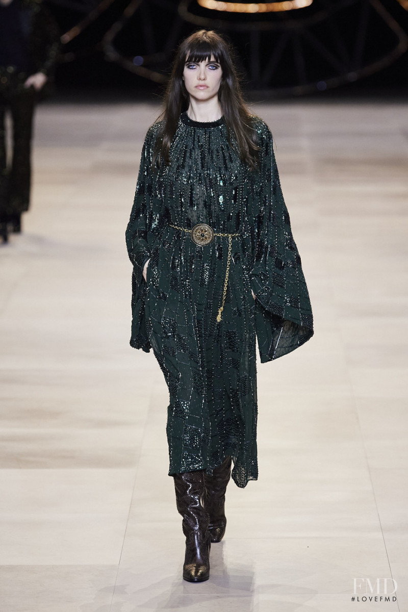 Grace Hartzel featured in  the Celine fashion show for Autumn/Winter 2020