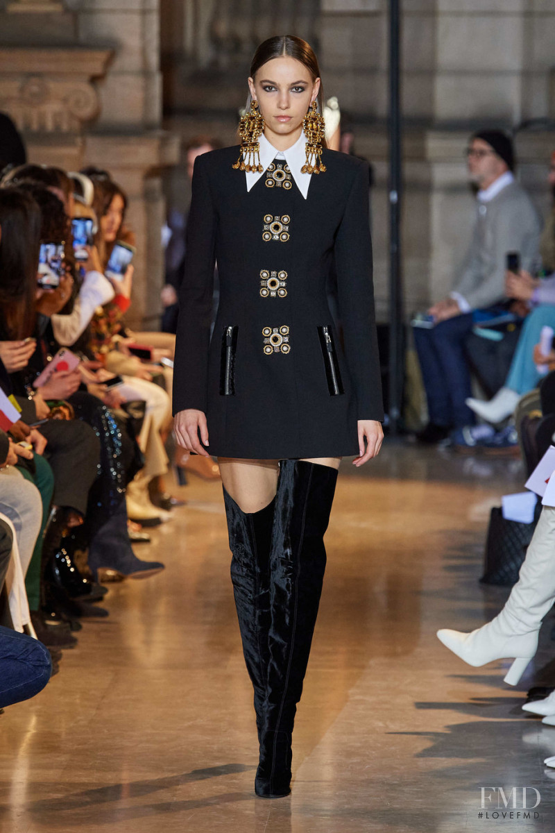 Josephine Adam featured in  the Andrew Gn fashion show for Autumn/Winter 2020