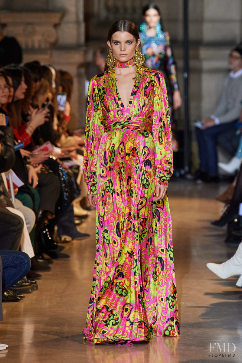 Michelle van Bijnen featured in  the Andrew Gn fashion show for Autumn/Winter 2020