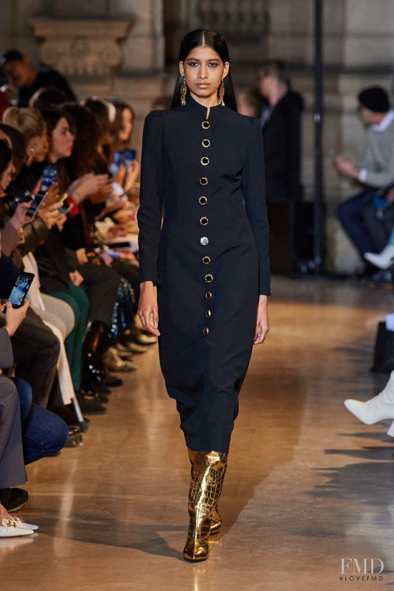 Arya Bendkhale featured in  the Andrew Gn fashion show for Autumn/Winter 2020