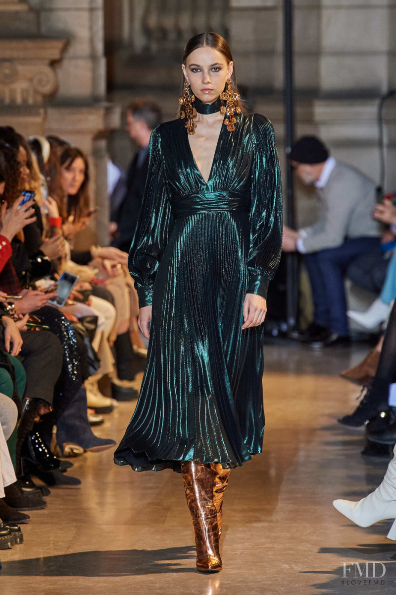 Josephine Adam featured in  the Andrew Gn fashion show for Autumn/Winter 2020