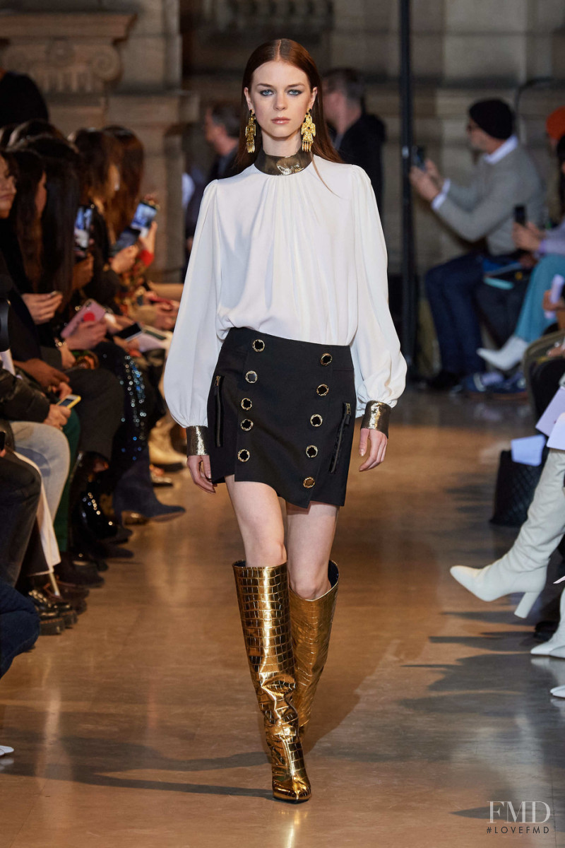 Tilda Jonsson featured in  the Andrew Gn fashion show for Autumn/Winter 2020