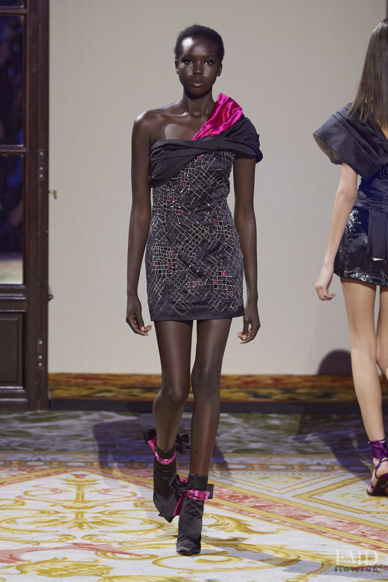 Ajok Madel featured in  the Redemption fashion show for Autumn/Winter 2020