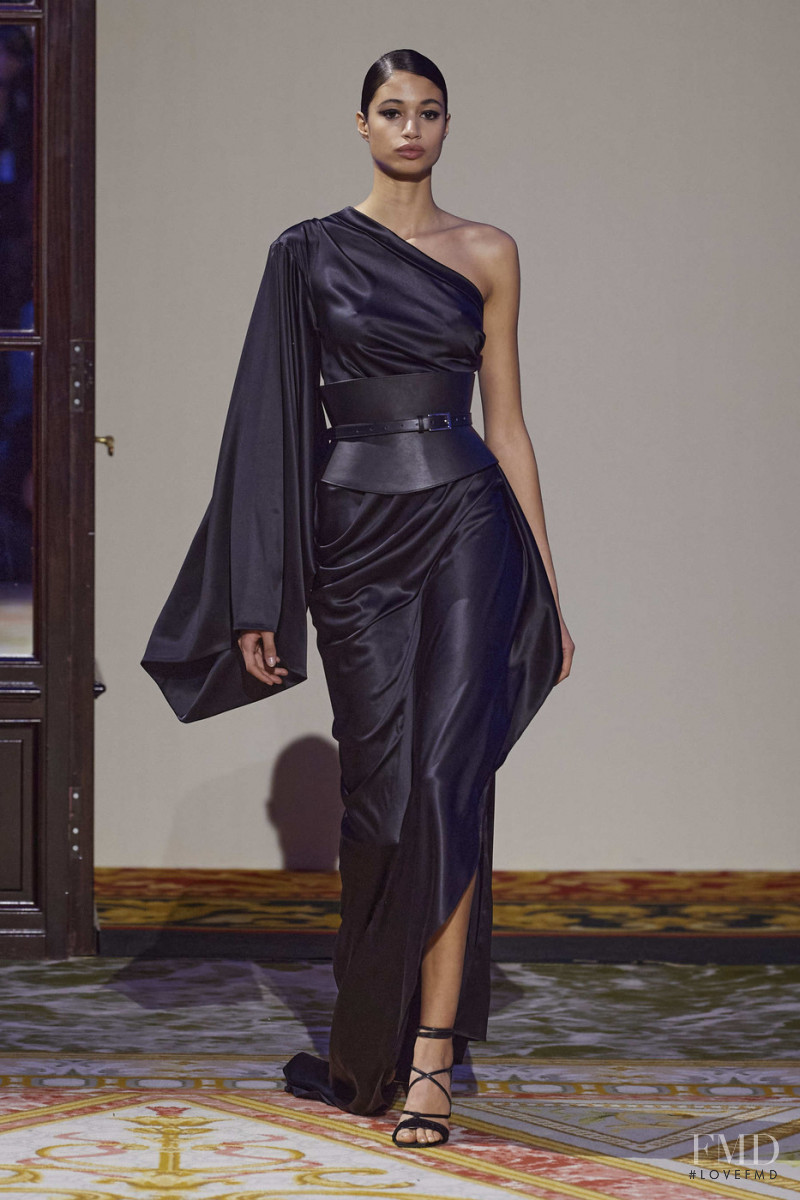 Malika El Maslouhi featured in  the Redemption fashion show for Autumn/Winter 2020