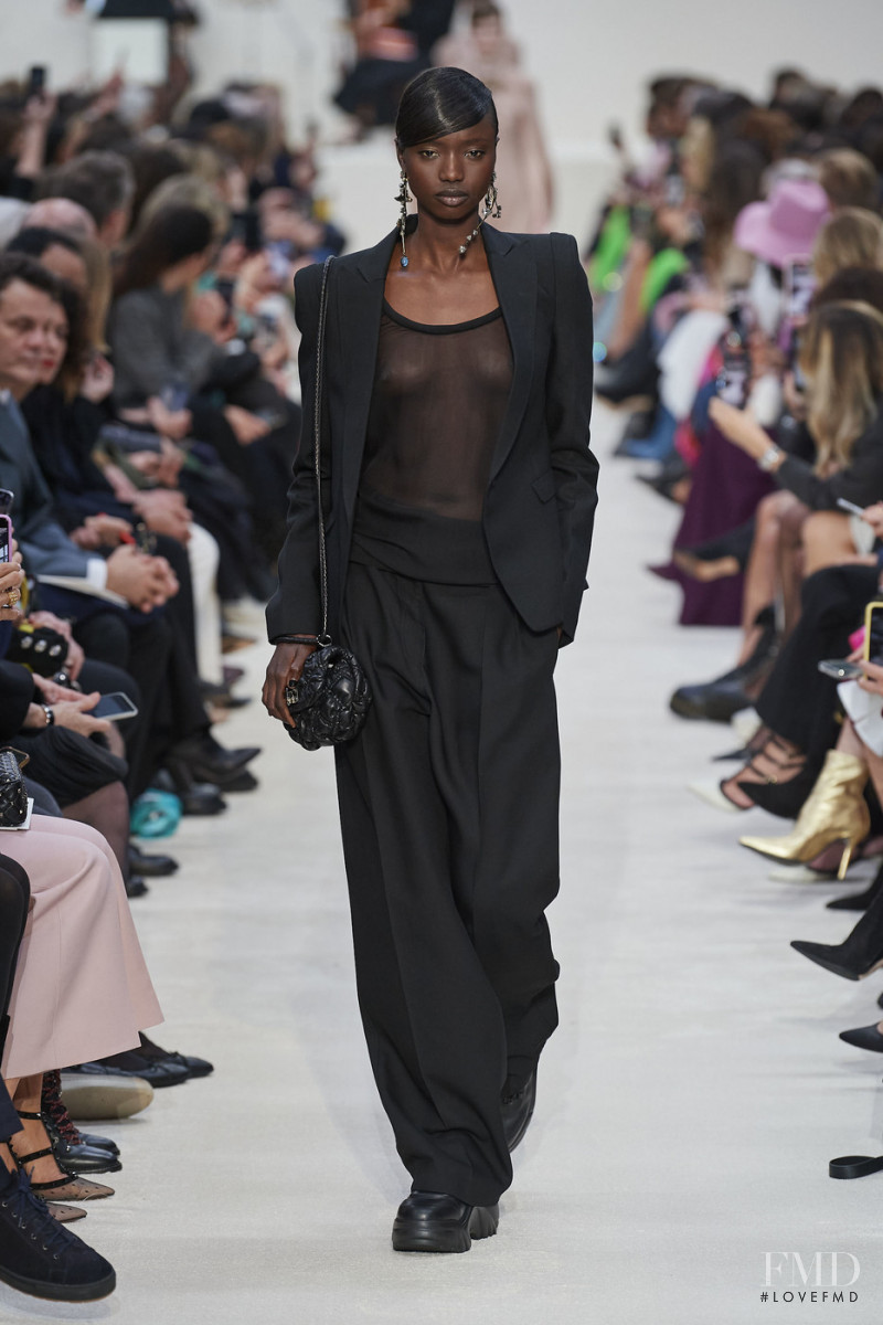 Agi Akur featured in  the Valentino fashion show for Autumn/Winter 2020