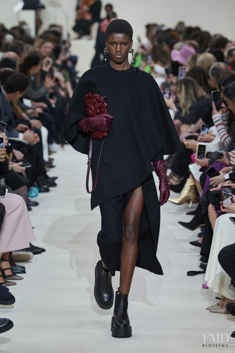 Yorgelis Marte featured in  the Valentino fashion show for Autumn/Winter 2020