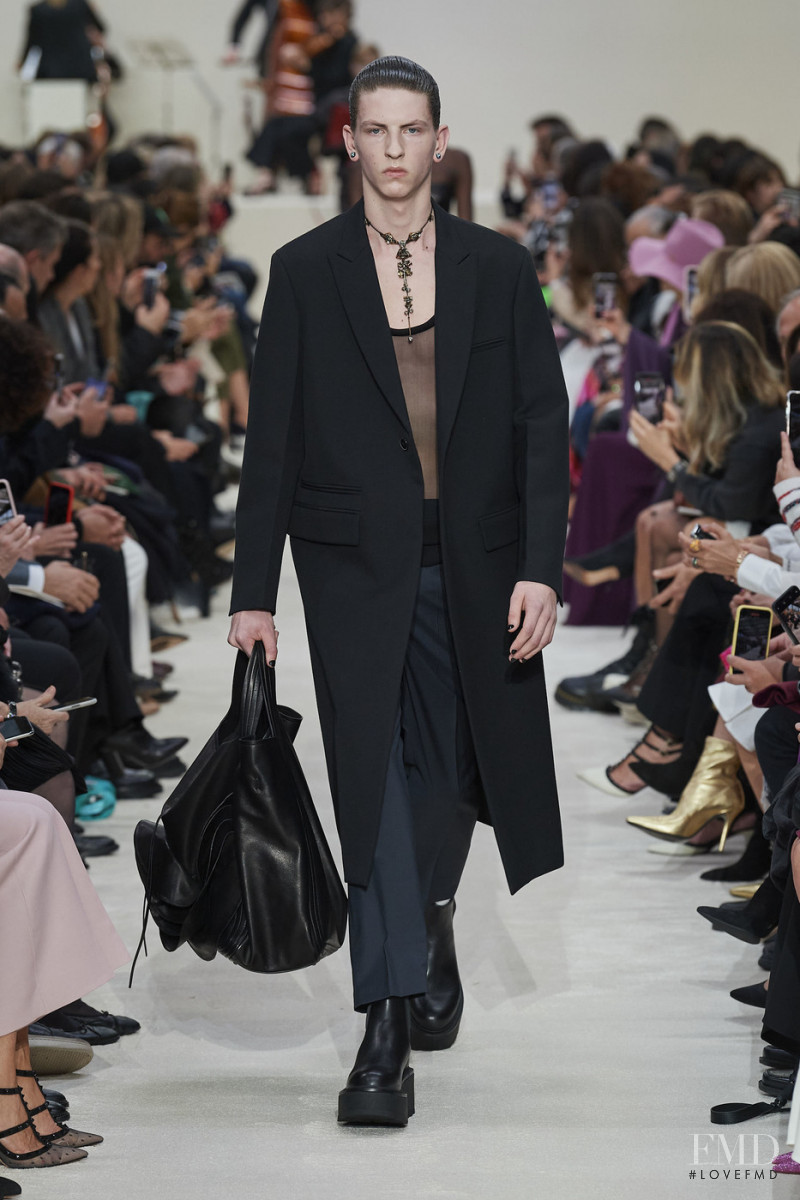 Frans van der Vlugt featured in  the Valentino fashion show for Autumn/Winter 2020