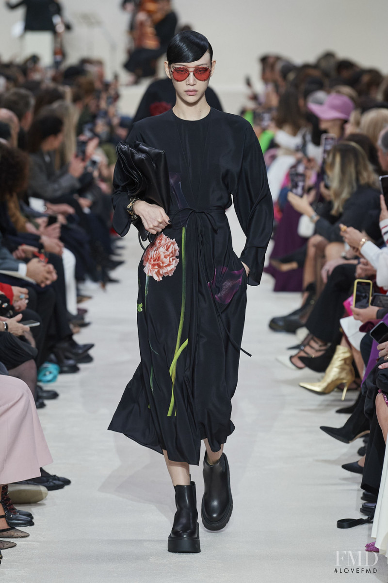 So Ra Choi featured in  the Valentino fashion show for Autumn/Winter 2020