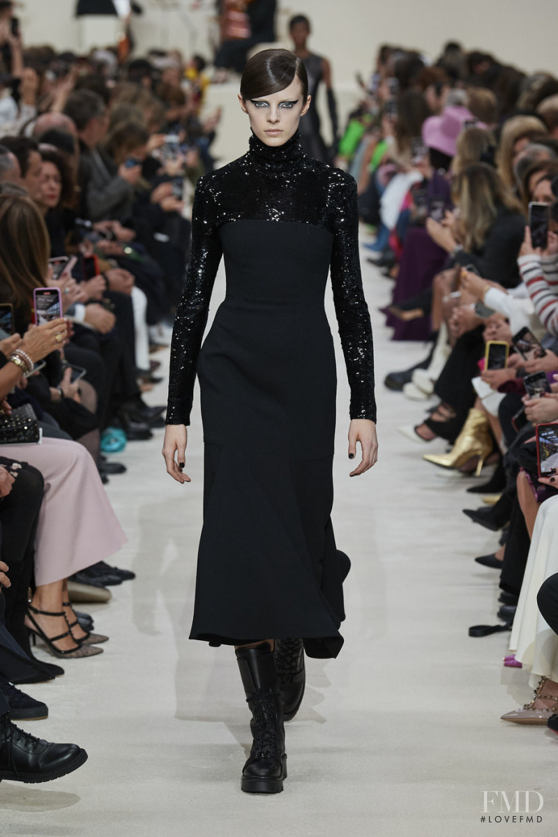 Grace Clover featured in  the Valentino fashion show for Autumn/Winter 2020