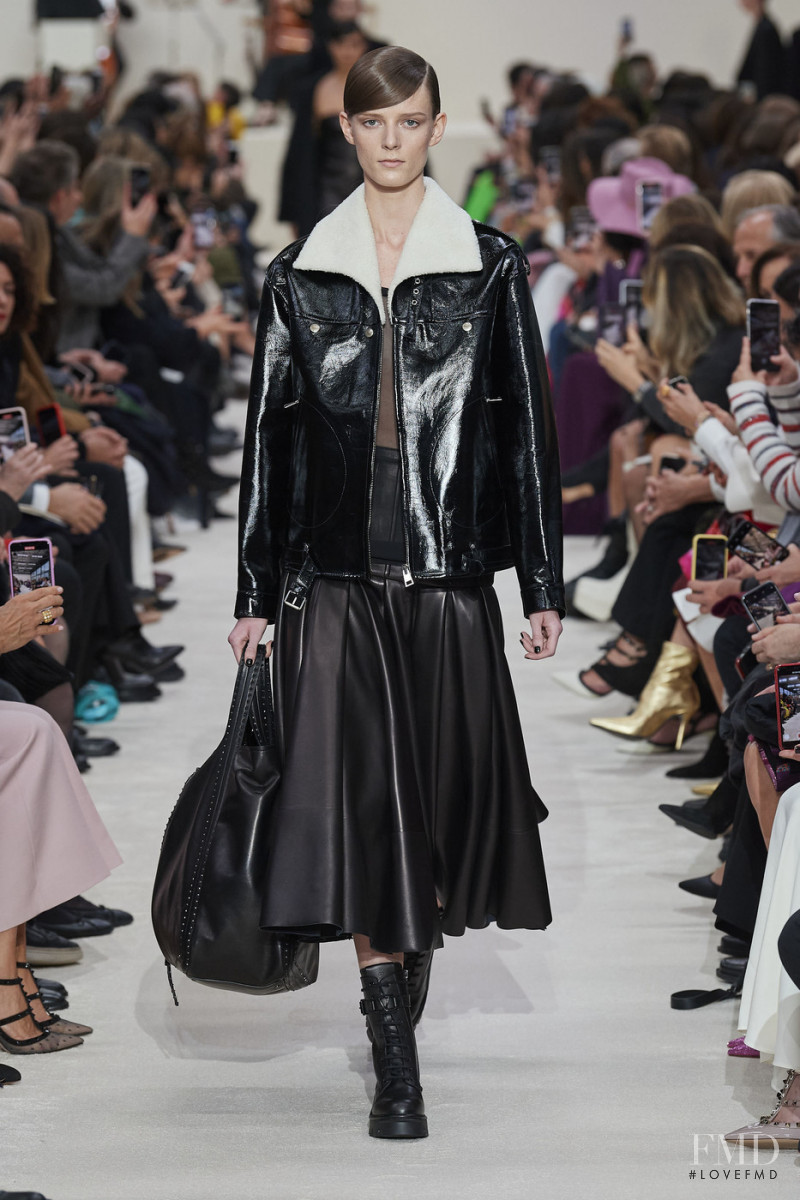 Celina Krohn featured in  the Valentino fashion show for Autumn/Winter 2020