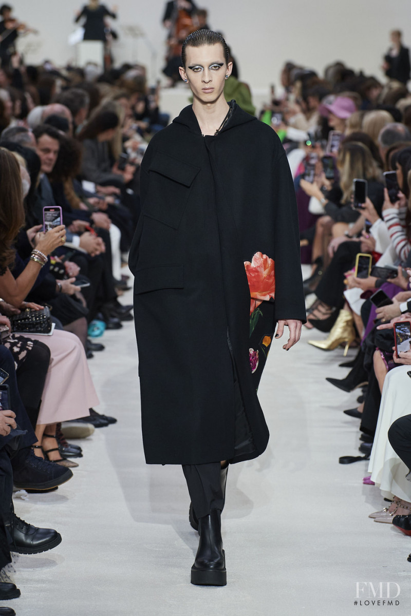 Jean Lemersre featured in  the Valentino fashion show for Autumn/Winter 2020